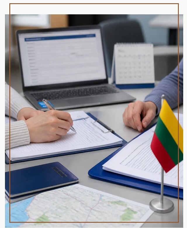 Профессиональное оформление визы в Литву для поездки в Ртищеве