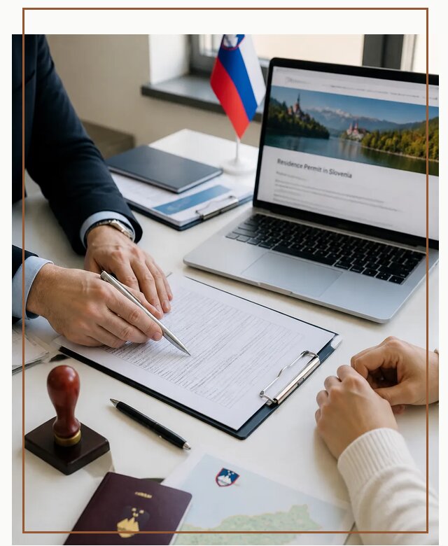 Оформление вида на жительство в Словении под ключ в Ртищеве