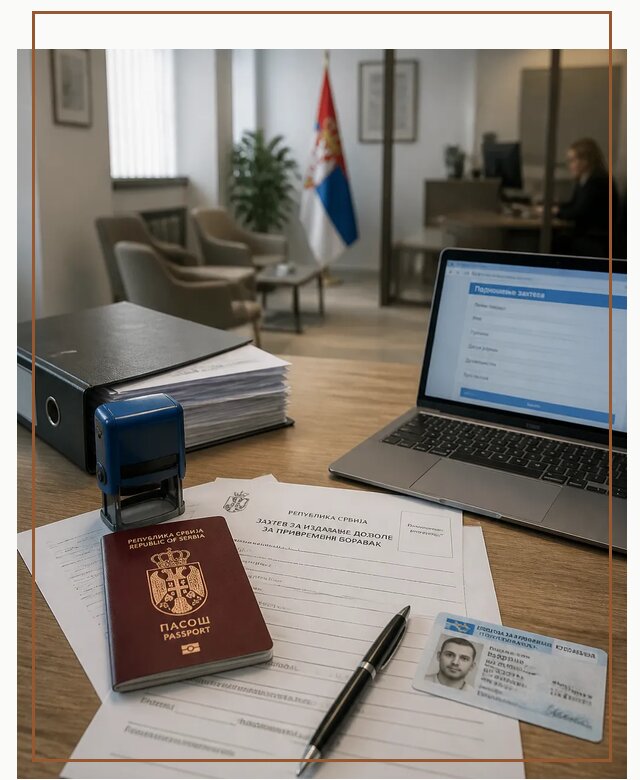 Оформление ПМЖ в Сербии для переезда в Ртищеве под ключ